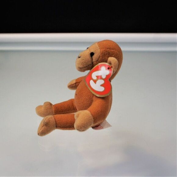 Ty Teenie Beanie Babies Bongo The Monkey 1993 McDonalds Happy Meal Toy - Picture 4 of 9